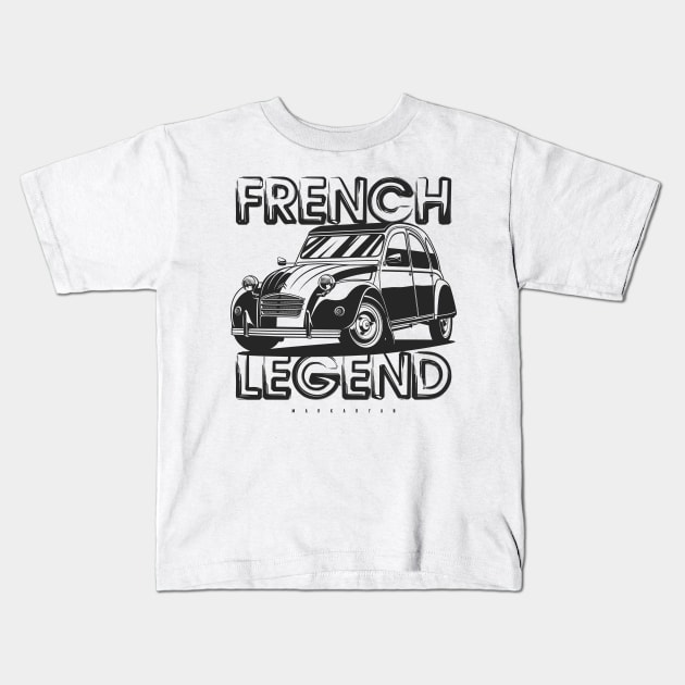 2CV Kids T-Shirt by Markaryan